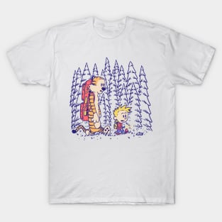 Let's Hiking with Calvin and Hobbes T-Shirt